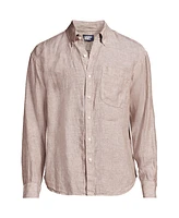 Lands' End Men's Relaxed Linen Shirt