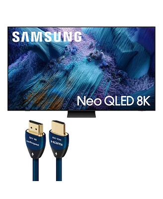 Samsung QN990F 75 Inch 8K Neo Qled Mini Led Tv with AudioQuest Sky 3m Hdmi Cable