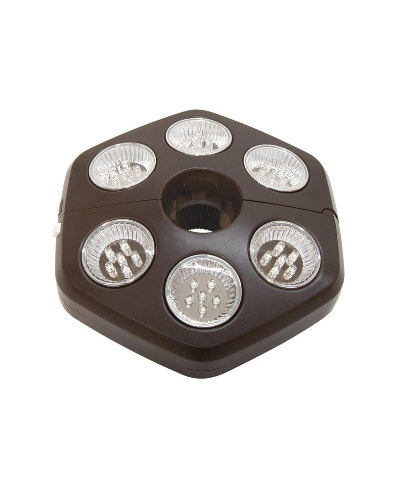 Mondawe Umbrella Light: 36-led Clamp-On Patio Illumination