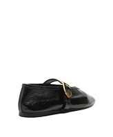 Schutz Women's Courtney Ballet Buckle Flats