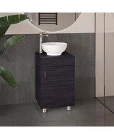 Vicksburg Bathroom Vanity, 1 Door, 4 Legs, White