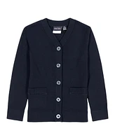 Nautica Little Girls Solid Cardigan Sweater