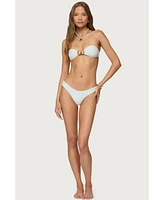 Edikted Women's Shellee Bandeau Bikini Top