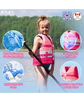 Roxy Uscga Teen Life Vest for Boating, Fishing & Kayaking