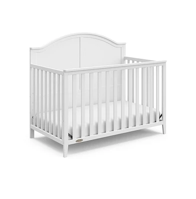 Graco Wilfred 5-in-1 Convertible Crib (White) – Greenguard Gold Certified