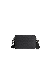 Coach Men's Charter 19 in Signature Canvas Crossbody