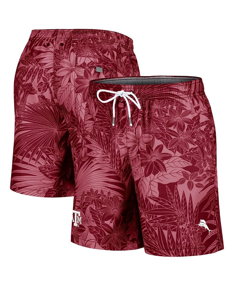 Tommy Bahama Men's Maroon Texas A M Aggies Santiago Palms Board Shorts