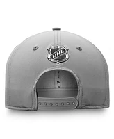 Fanatics Men's Gray Vancouver Canucks Authentic Pro Home Ice Snapback Hat