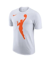 Nike Men's and Women's White Wnba Logo Woman T-Shirt