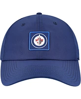 Fanatics Men's Navy Winnipeg Jets Authentic Pro Rink Adjustable Hat