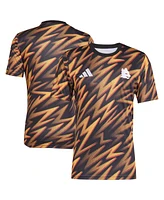 Adidas Men's Black As Roma 2025/26 Aeroready Pre-Match Jersey