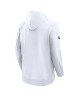 Fanatics Men's White Boston Bruins Authentic Pro Hockey Fights Cancer Pullover Hoodie