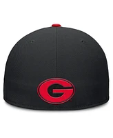 Nike Men's Black Georgia Bulldogs True Primetime Performance Fitted Hat