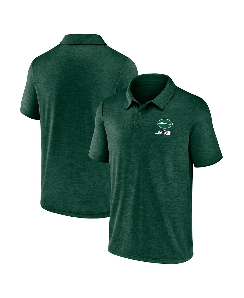 Fanatics Men's Green New York Jets Making Waves Polo Shirt