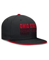 Nike Men's Black Ohio State Buckeyes True Primetime Performance Fitted Hat