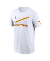 Nike Men's White Tennessee Volunteers Primetime 2-Hit Swoosh T-Shirt