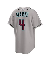 Nike Men's Ketel Marte Gray Arizona Diamondbacks Road Replica Jersey