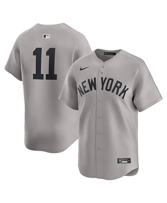 Nike Men's Anthony Volpe Gray New York Yankees Road Limited Player Jersey