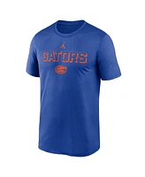 Jordan Men's Royal Florida Gators 2025 Sideline Legend Performance T-Shirt