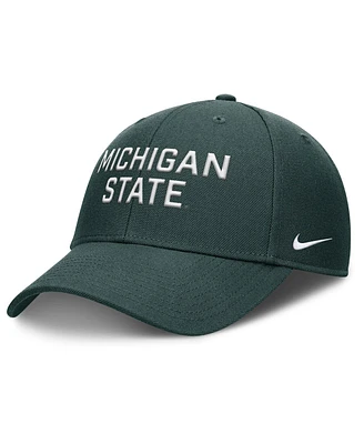 Nike Men's Green Michigan State Spartans Rise Practice Adjustable Hat