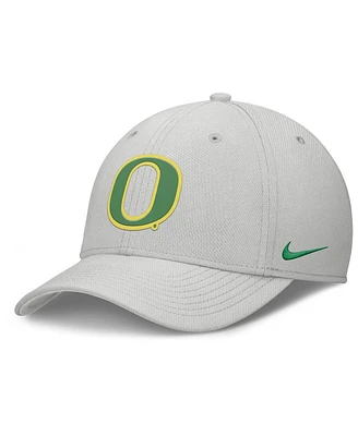 Nike Men's Gray Oregon Ducks Rise Practice Performance Adjustable Hat