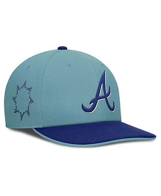 Nike Men's Turquoise Atlanta Braves Father's Day Pro Performance Snapback Hat