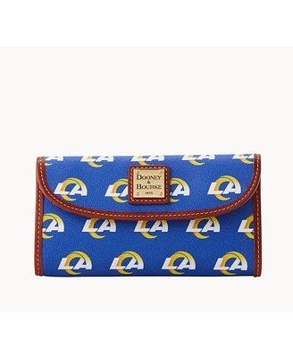 Dooney & Bourke Women's Los Angeles Rams Team Color Continental Clutch