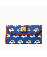 Dooney & Bourke Women's Los Angeles Rams Team Color Continental Clutch
