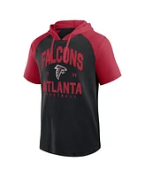 Logo Athletic Men's Black Atlanta Falcons Prime Hoodie T-Shirt