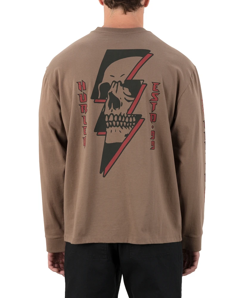 Hurley Men's Bolt Long Sleeve T-Shirt