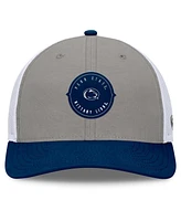 Top of the World Men's Gray/Navy Penn State Nittany Lions Rob Trucker Adjustable Hat