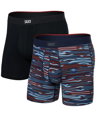 Saxx Men's Vibe Xtra Soft Comfort 2-Pk Boxer Briefs