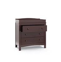 Graco Noah 3 Drawer Chest with Changing Topper (Espresso)