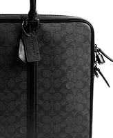 Coach Men's Metropolitan Signature Canvas Workbag