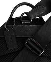 Coach Men's Charter Maxi Signature Leather Crossbody