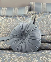 Royal Court Lorenzo Tufted Decorative Pillow, 15" Round