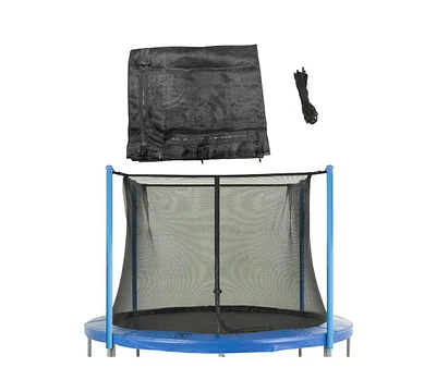 Plexalife Trampoline Safety Enclosure Net, Fits Ft Round Frame