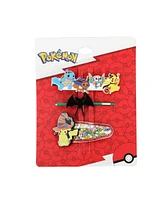 Pokemon Halloween 3-Piece Hair Clips Set