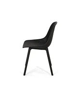 Flynama Set Of 2 Outdoor Dining Chair