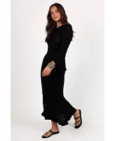 Petal and Pup Colter Long Sleeve Maxi Dress