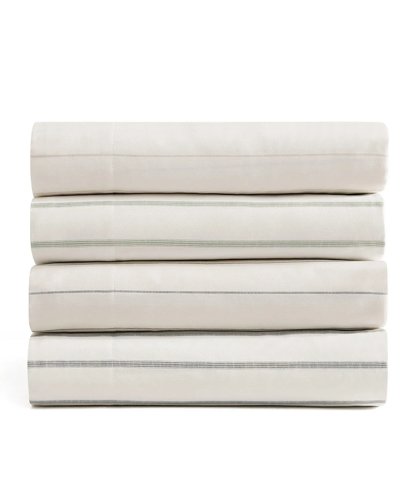 Tommy Bahama La Vida Stripe Thread count-300 Cotton 4-Pc. Sheet Set