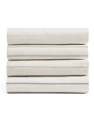 Tommy Bahama La Vida Stripe Thread count-300 Cotton 4-Pc. Sheet Set