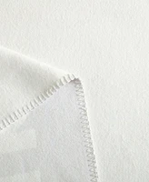 Calvin Klein Logo Reversible Throw, 50" x 70"