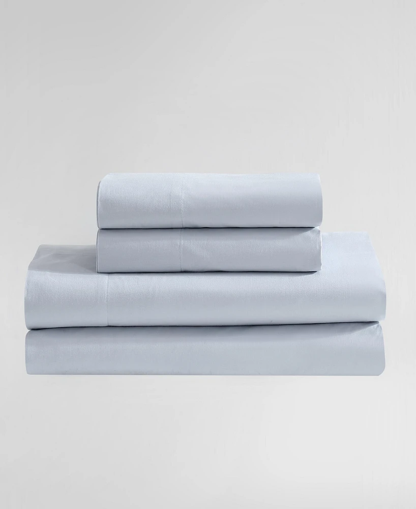Calvin Klein Enhanced Cooling 200-Thread Count Cotton 4-Pc. Sheet Set