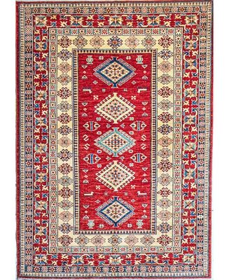 Bashian One of a Kind Fine Kazak 640381 5'9''x8'3'' Area Rug