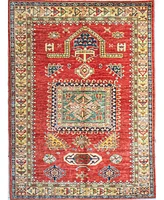 Bashian One of a Kind Fine Kazak 640461 4'11''x6'6'' Area Rug