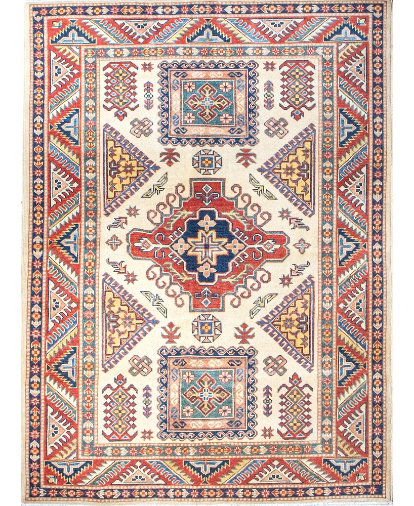 Bashian One of a Kind Pak Kazak 640496 4'10''x6'8'' Area Rug
