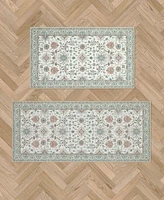 Laura Ashley Imagine Printed Chenille 2-Pc. Runner Rug Set
