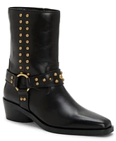 Vince Camuto Women's Roista Studded Western Moto Booties