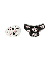 Friday The 13th Jason Mask 2-Piece Hair Clip Set